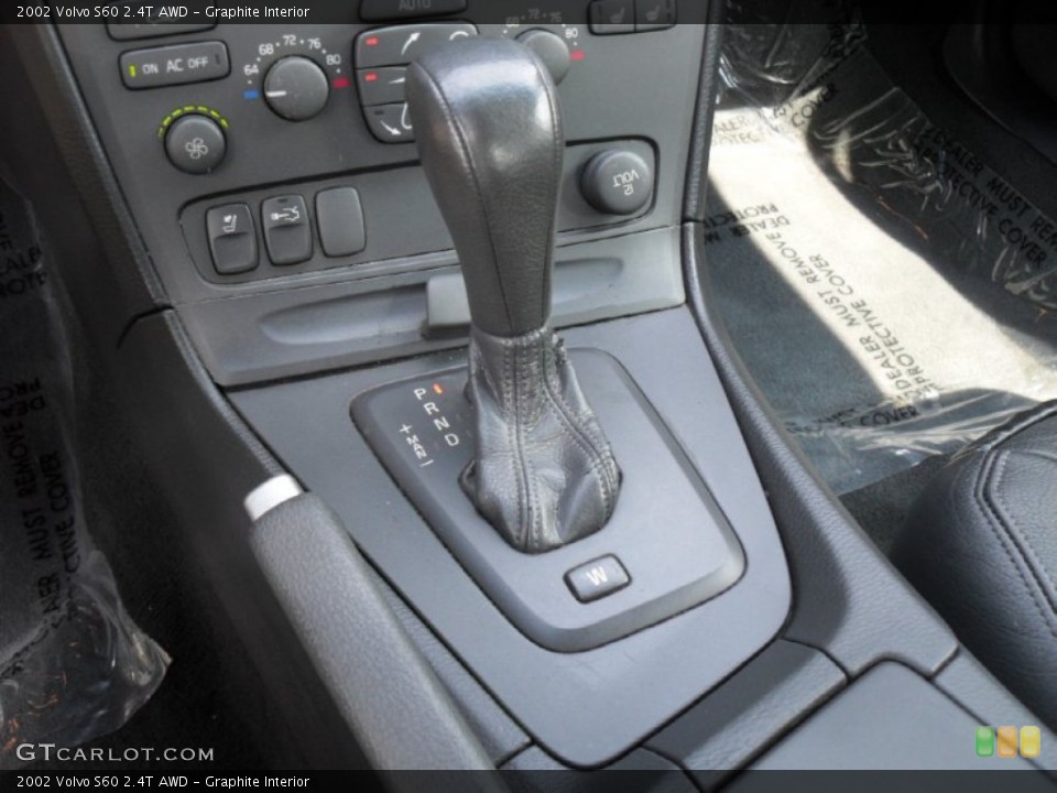 Graphite Interior Transmission for the 2002 Volvo S60 2.4T AWD #50458676