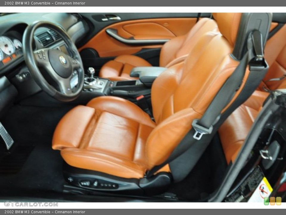 Cinnamon Interior Photo for the 2002 BMW M3 Convertible #50462381