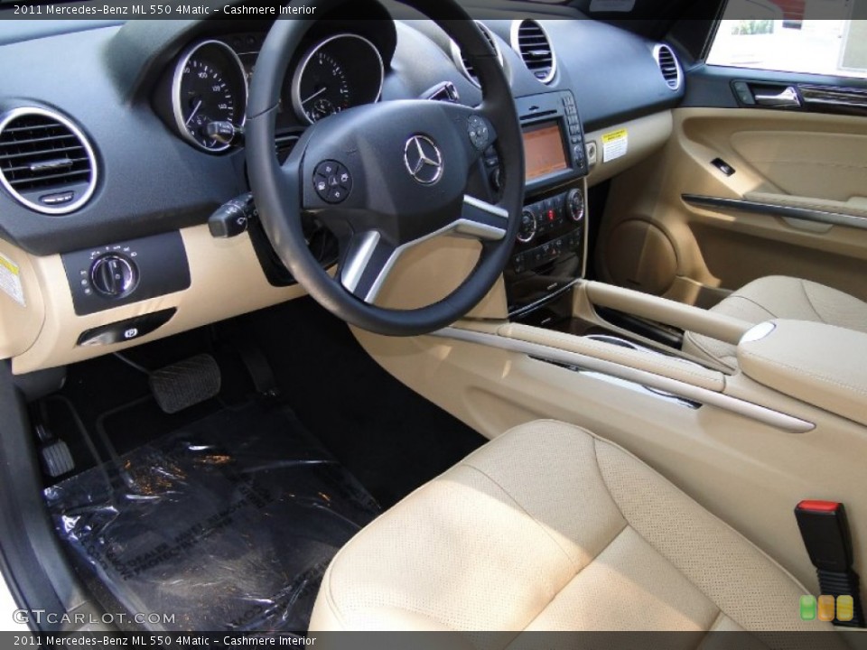 Cashmere Interior Photo for the 2011 Mercedes-Benz ML 550 4Matic #50464712