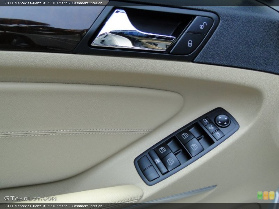 Cashmere Interior Controls for the 2011 Mercedes-Benz ML 550 4Matic #50464919