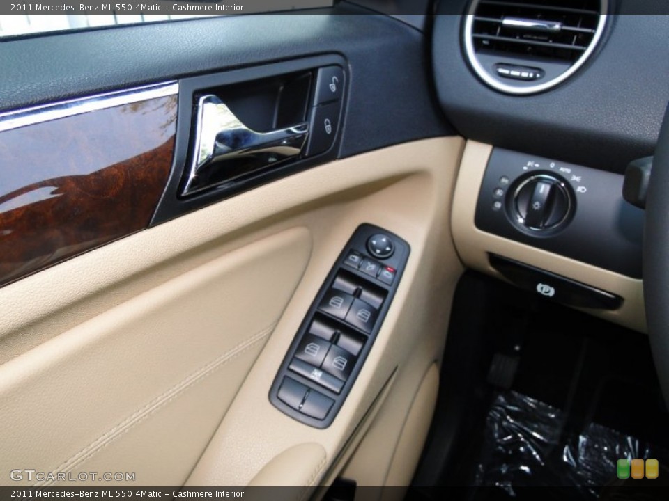 Cashmere Interior Controls for the 2011 Mercedes-Benz ML 550 4Matic #50464934