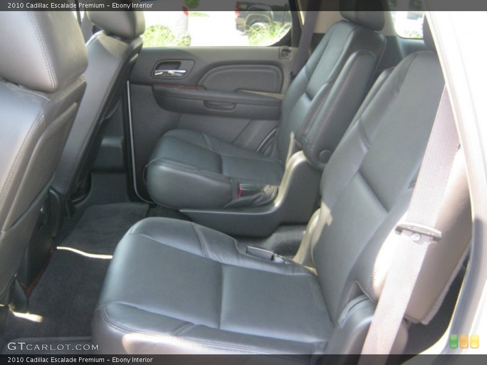 Ebony Interior Photo for the 2010 Cadillac Escalade Premium #50466871