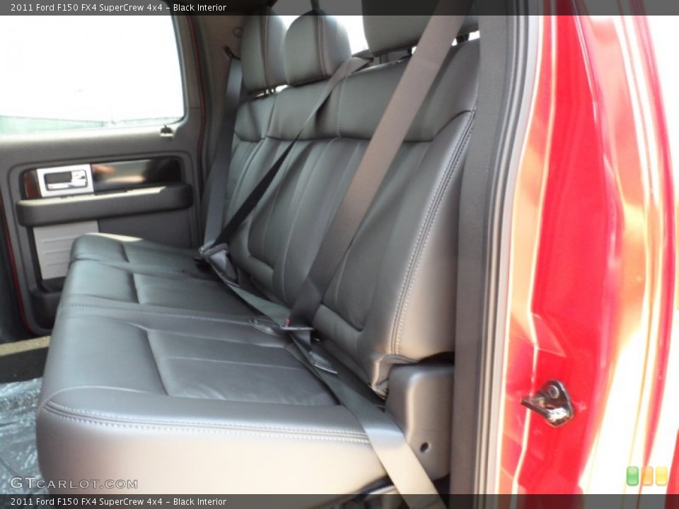Black Interior Photo for the 2011 Ford F150 FX4 SuperCrew 4x4 #50466954