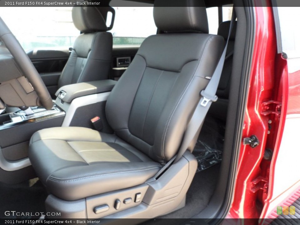Black Interior Photo for the 2011 Ford F150 FX4 SuperCrew 4x4 #50467000