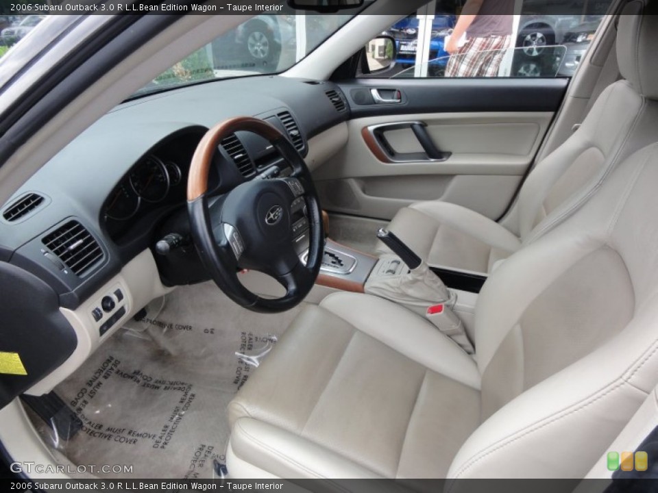 Taupe Interior Photo for the 2006 Subaru Outback 3.0 R L.L.Bean Edition Wagon #50467459