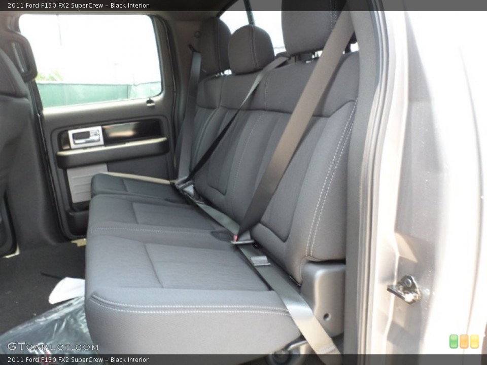 Black Interior Photo for the 2011 Ford F150 FX2 SuperCrew #50467544