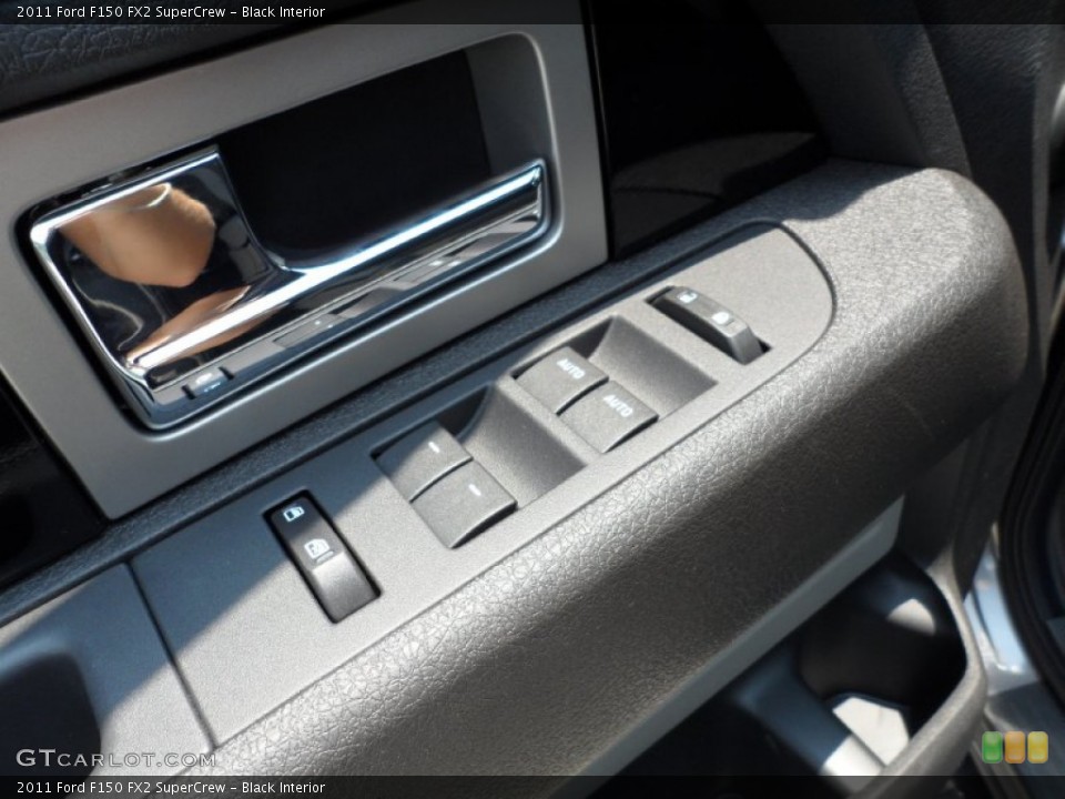Black Interior Controls for the 2011 Ford F150 FX2 SuperCrew #50467576
