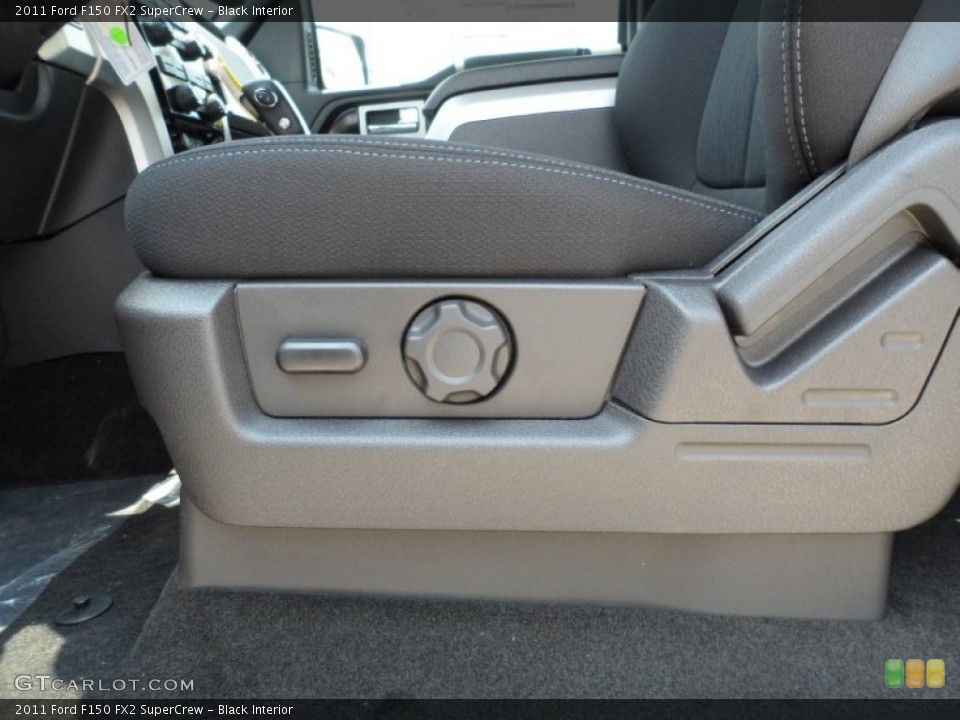 Black Interior Controls for the 2011 Ford F150 FX2 SuperCrew #50467603