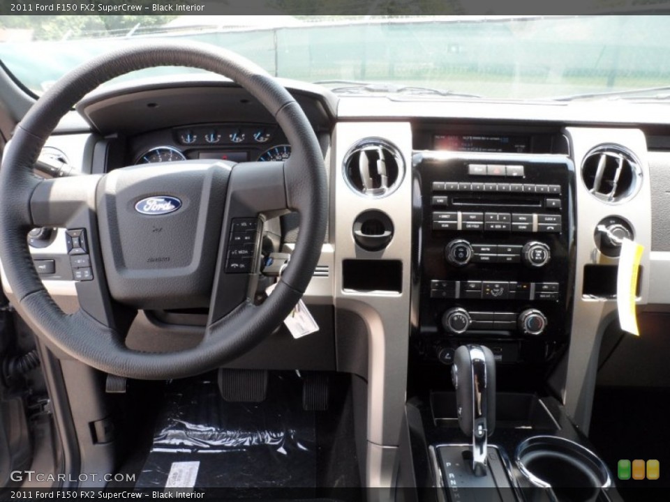 Black Interior Dashboard for the 2011 Ford F150 FX2 SuperCrew #50467618