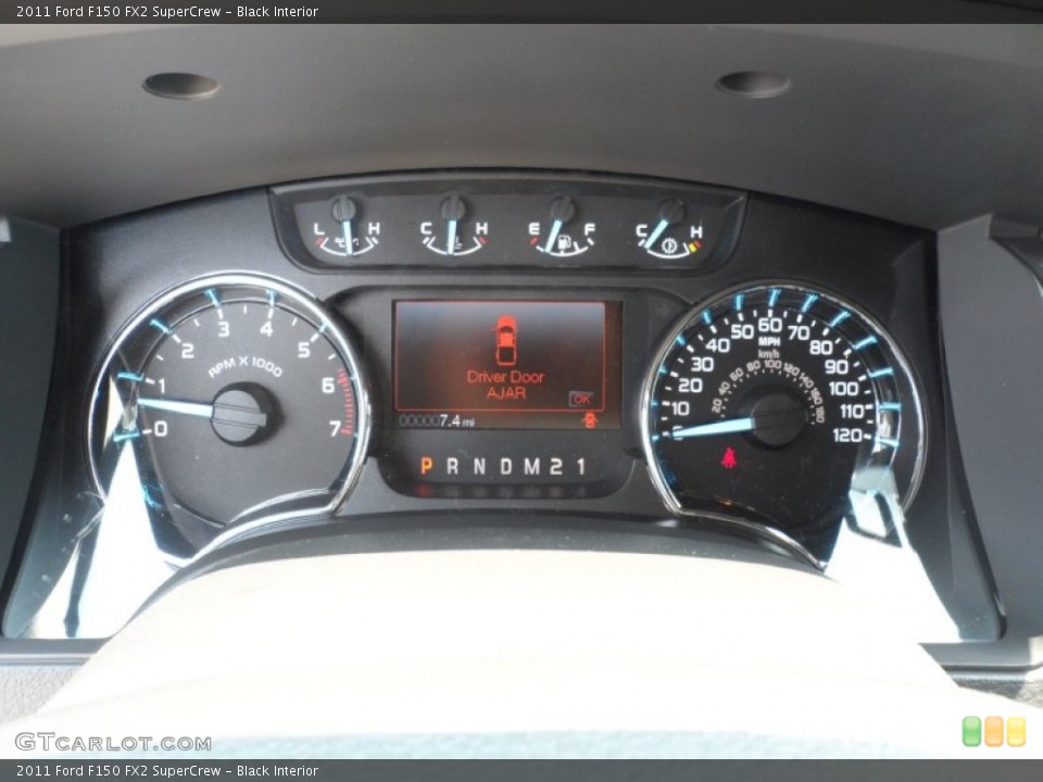 Black Interior Gauges for the 2011 Ford F150 FX2 SuperCrew #50467741