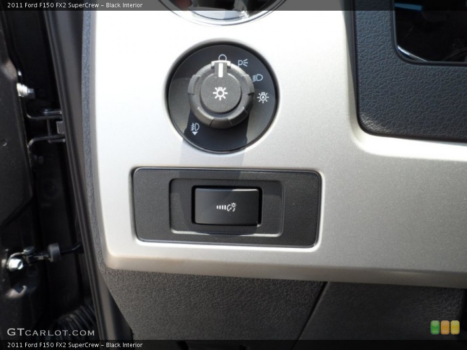 Black Interior Controls for the 2011 Ford F150 FX2 SuperCrew #50467753