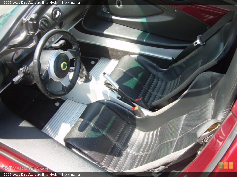 Black Interior Photo for the 2005 Lotus Elise  #50467918