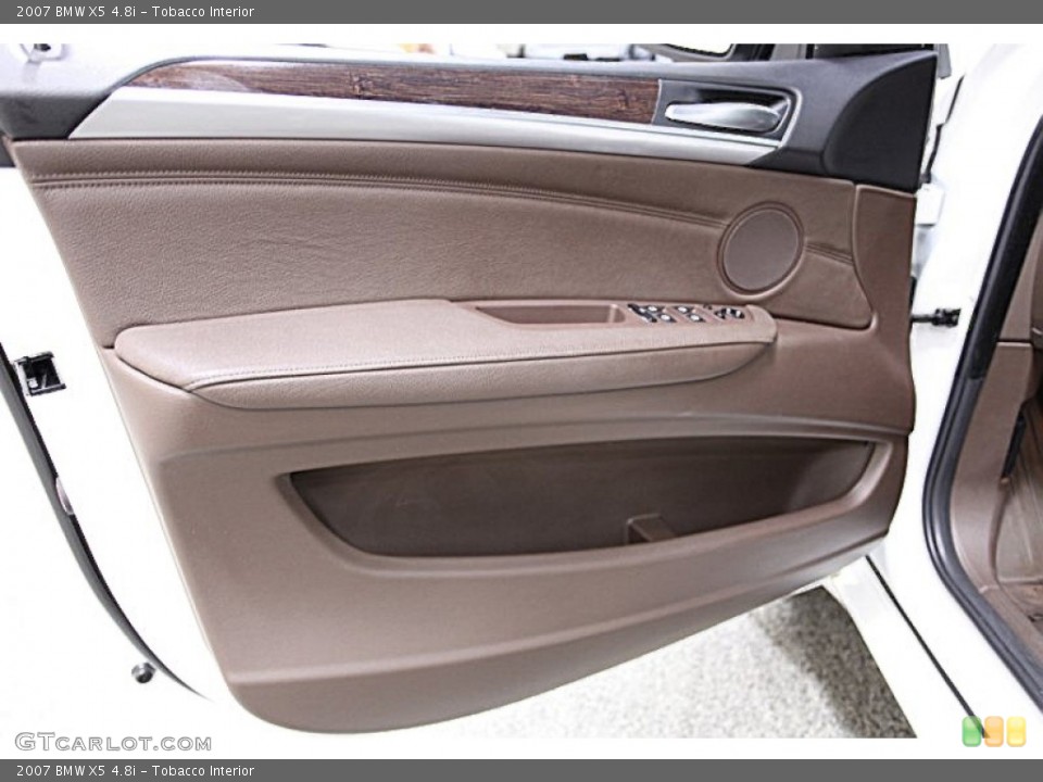 Tobacco Interior Door Panel for the 2007 BMW X5 4.8i #50468041