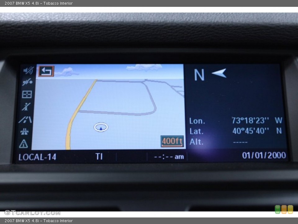 Tobacco Interior Navigation for the 2007 BMW X5 4.8i #50468073