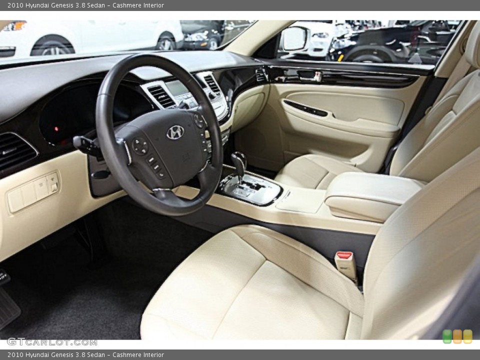 Cashmere Interior Photo for the 2010 Hyundai Genesis 3.8 Sedan #50469736