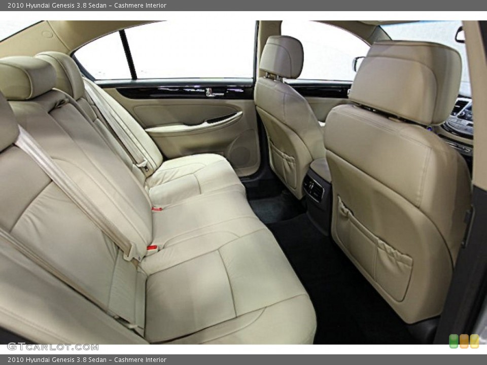 Cashmere Interior Photo for the 2010 Hyundai Genesis 3.8 Sedan #50469811