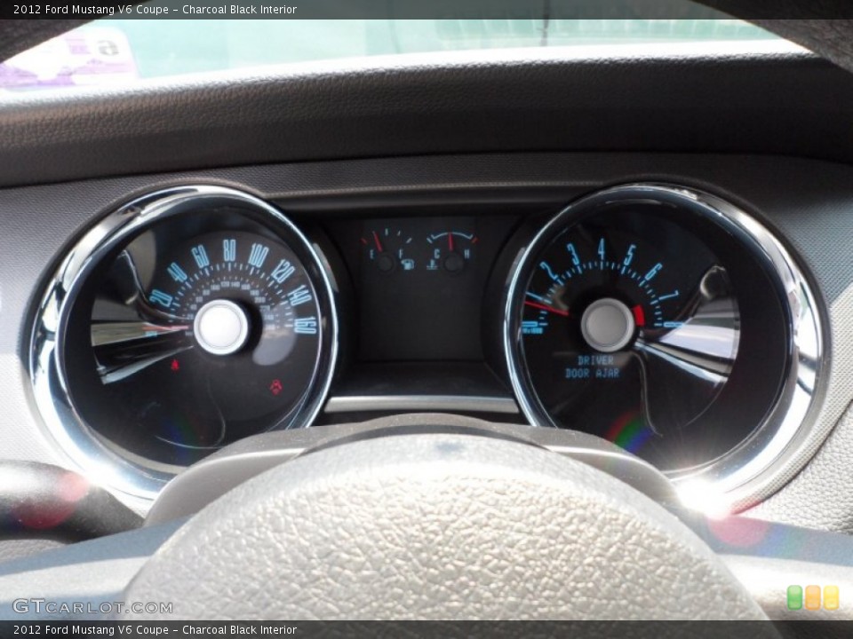 Charcoal Black Interior Gauges for the 2012 Ford Mustang V6 Coupe #50470366