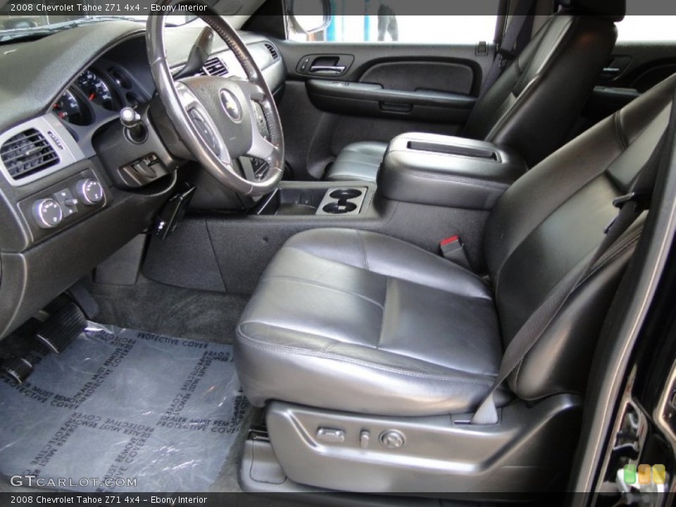 Ebony Interior Photo for the 2008 Chevrolet Tahoe Z71 4x4 #50470402