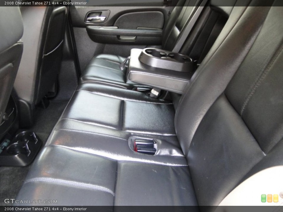 Ebony Interior Photo for the 2008 Chevrolet Tahoe Z71 4x4 #50470654