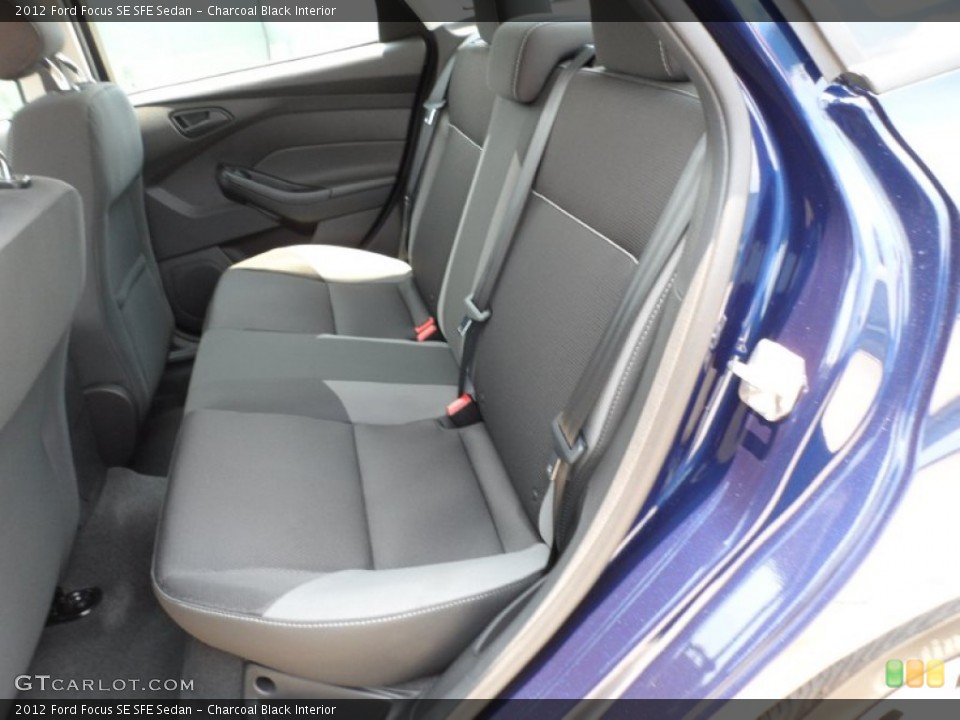 Charcoal Black Interior Photo for the 2012 Ford Focus SE SFE Sedan #50470726