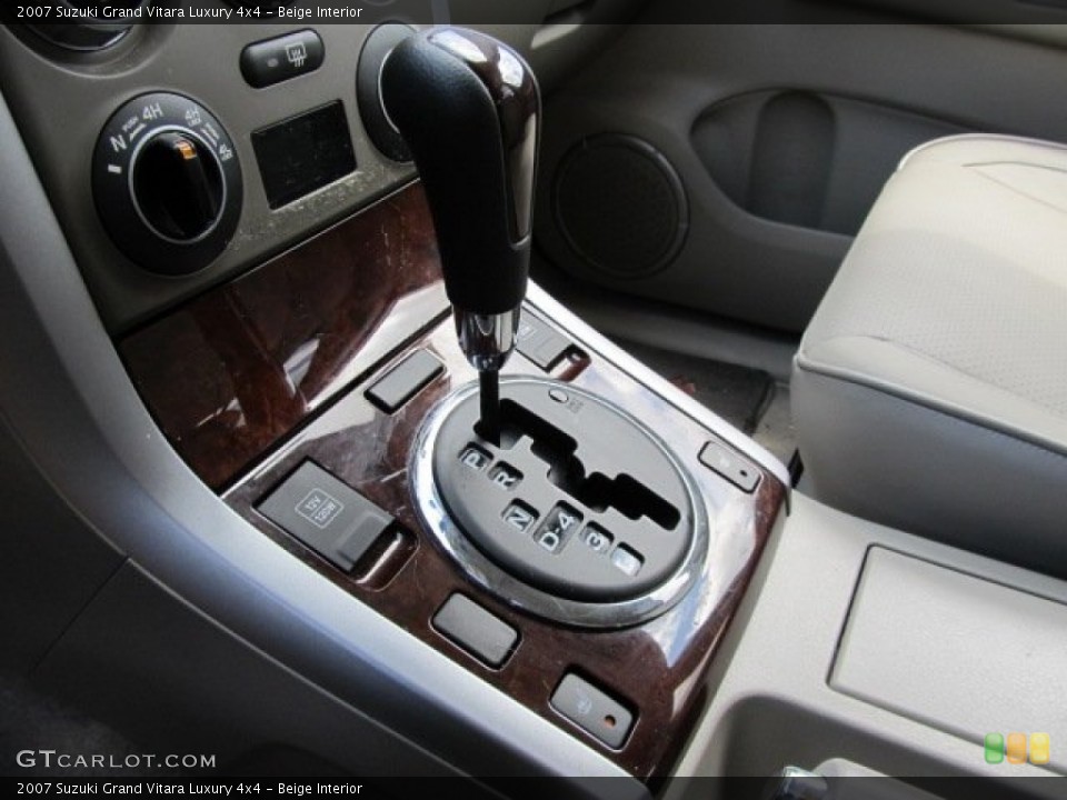 Beige Interior Transmission for the 2007 Suzuki Grand Vitara Luxury 4x4 #50471347