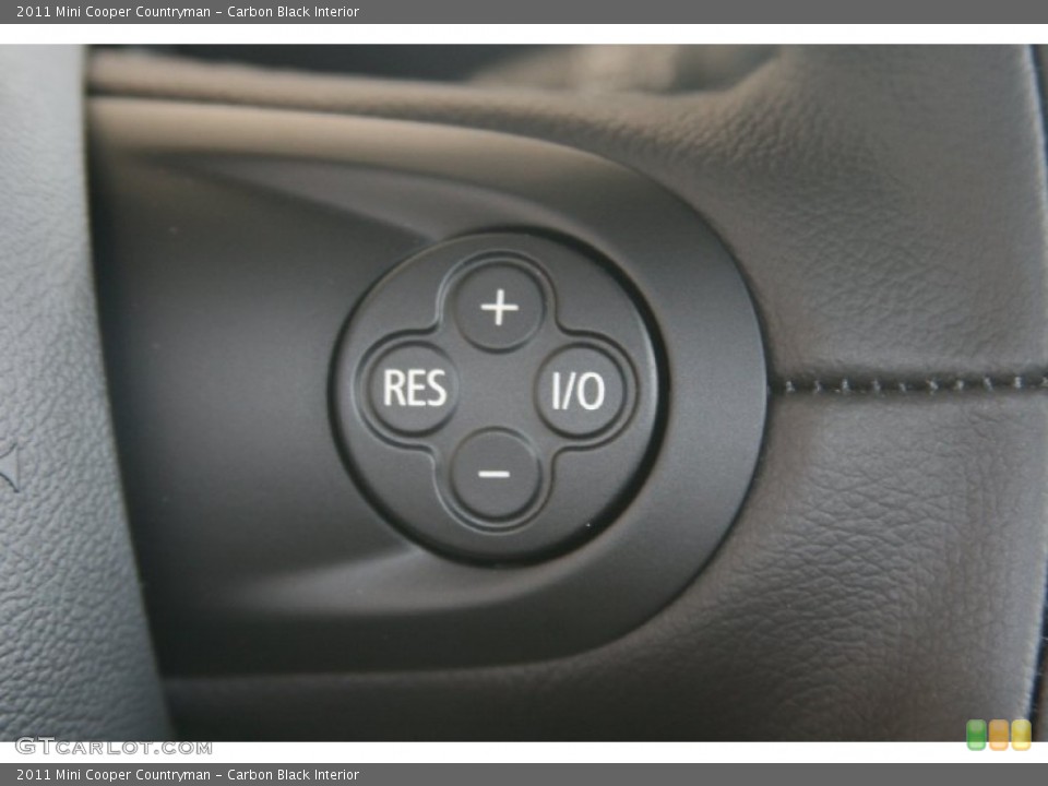 Carbon Black Interior Controls for the 2011 Mini Cooper Countryman #50472421