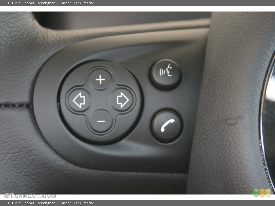 Carbon Black Interior Controls for the 2011 Mini Cooper Countryman #50472439