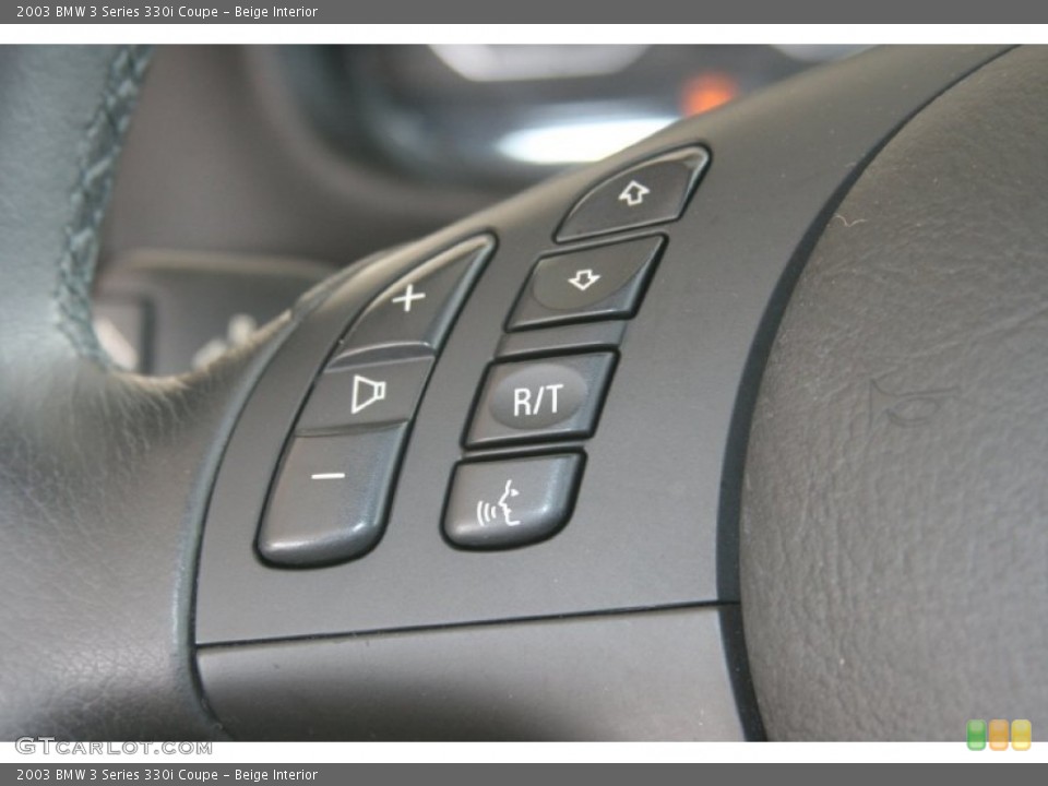 Beige Interior Controls for the 2003 BMW 3 Series 330i Coupe #50474128