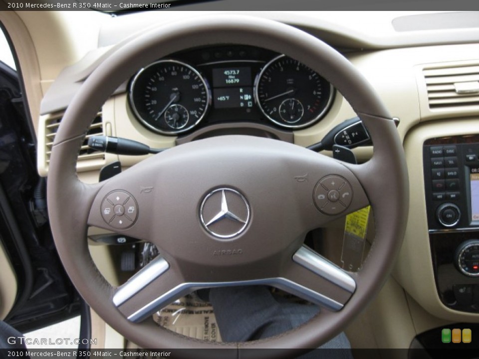 Cashmere Interior Steering Wheel for the 2010 Mercedes-Benz R 350 4Matic #50476351