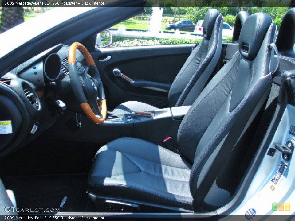 Black Interior Photo for the 2009 Mercedes-Benz SLK 350 Roadster #50478346