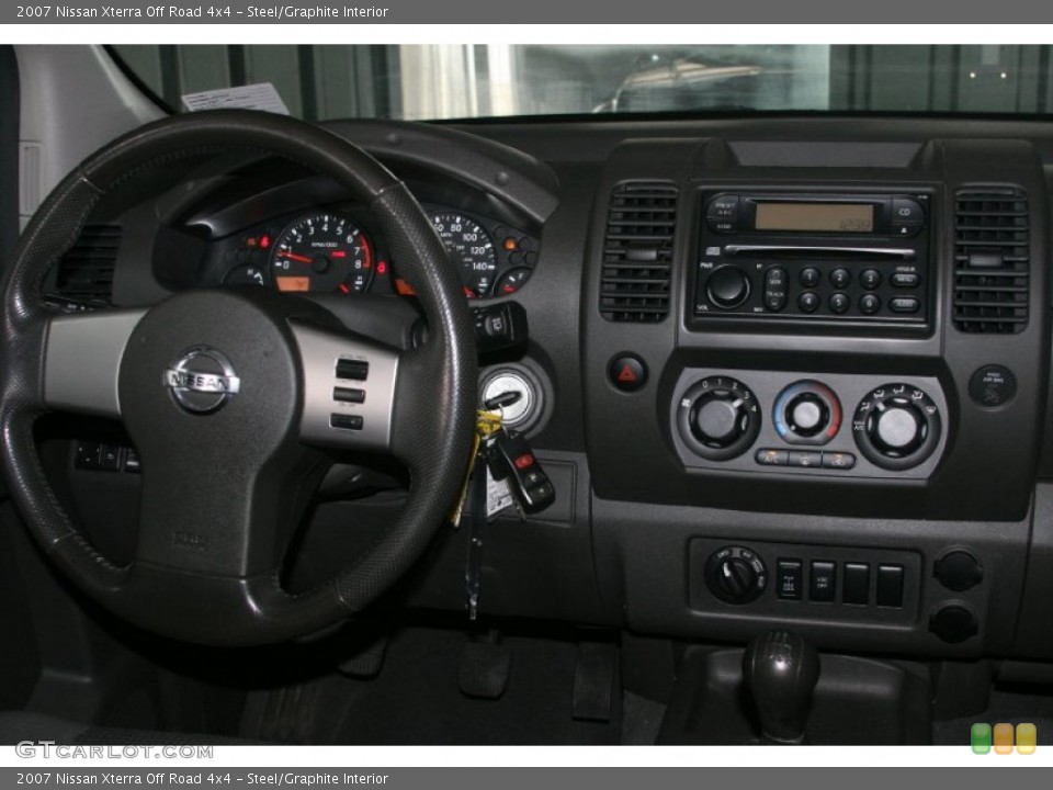 Steel/Graphite Interior Dashboard for the 2007 Nissan Xterra Off Road 4x4 #50478358