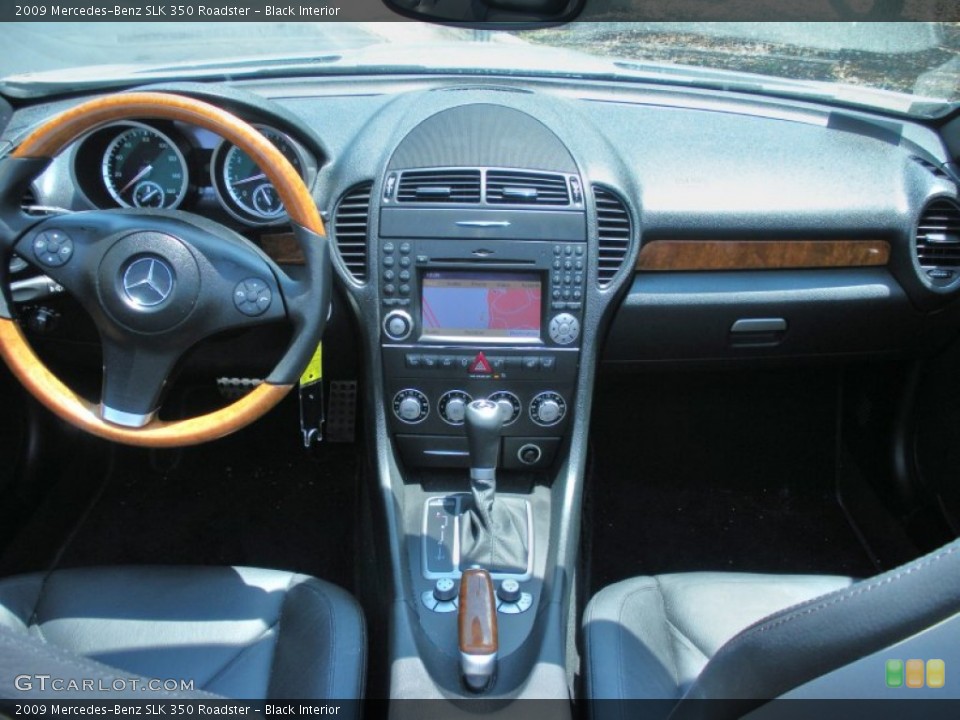 Black Interior Dashboard for the 2009 Mercedes-Benz SLK 350 Roadster #50478424