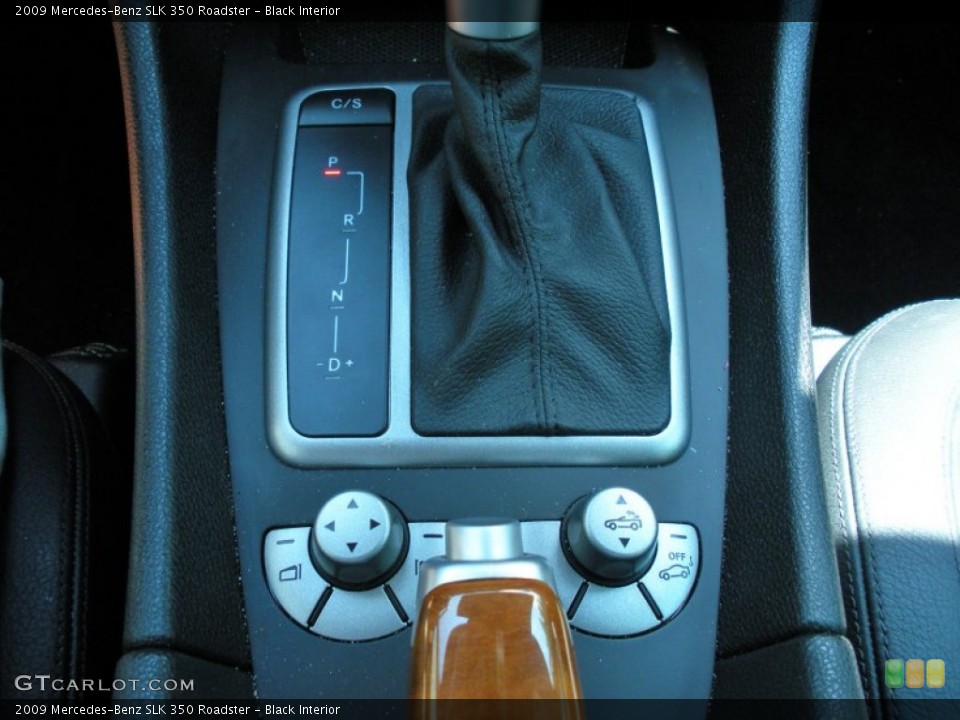Black Interior Transmission for the 2009 Mercedes-Benz SLK 350 Roadster #50478502