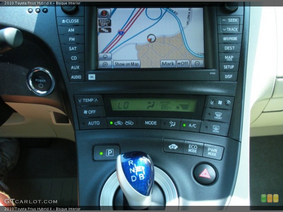 Bisque Interior Navigation for the 2010 Toyota Prius Hybrid II #50478901