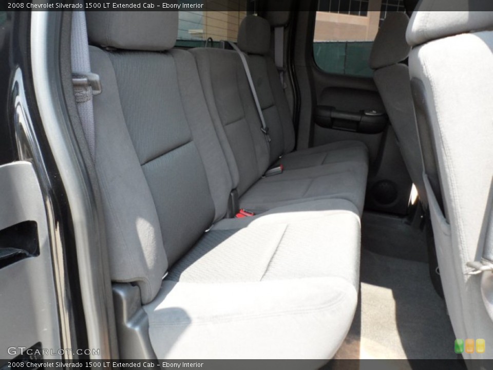Ebony Interior Photo for the 2008 Chevrolet Silverado 1500 LT Extended Cab #50479408