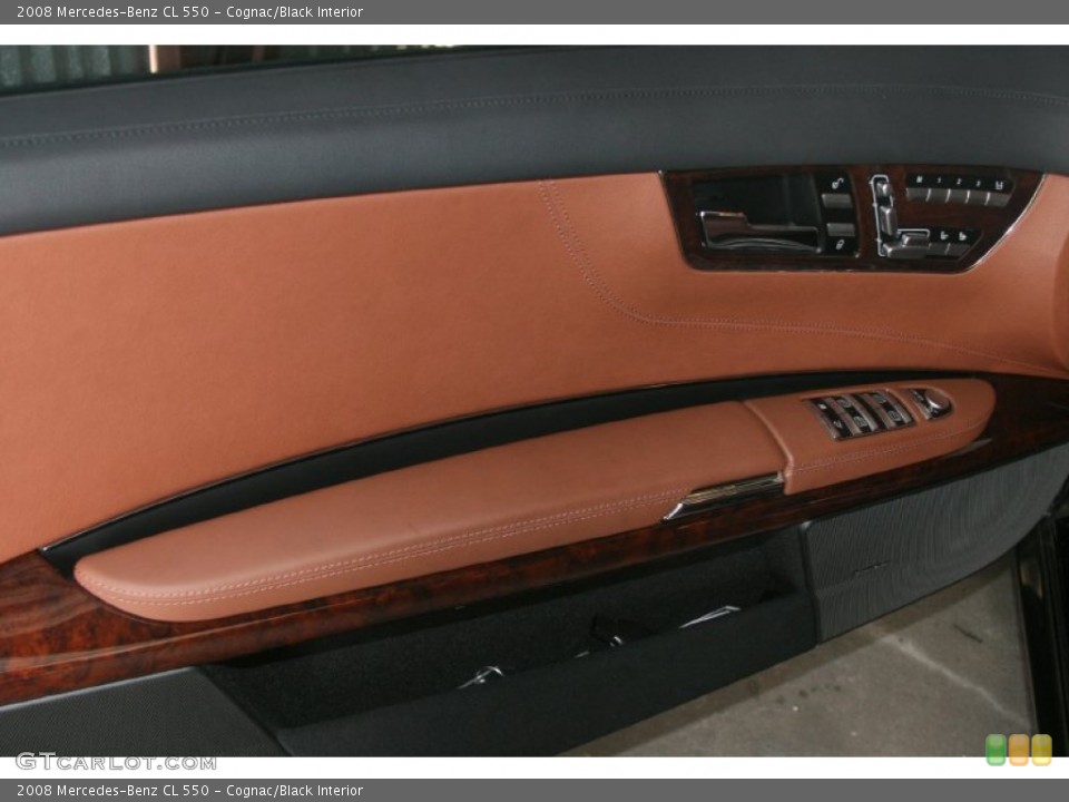 Cognac/Black Interior Door Panel for the 2008 Mercedes-Benz CL 550 #50479663