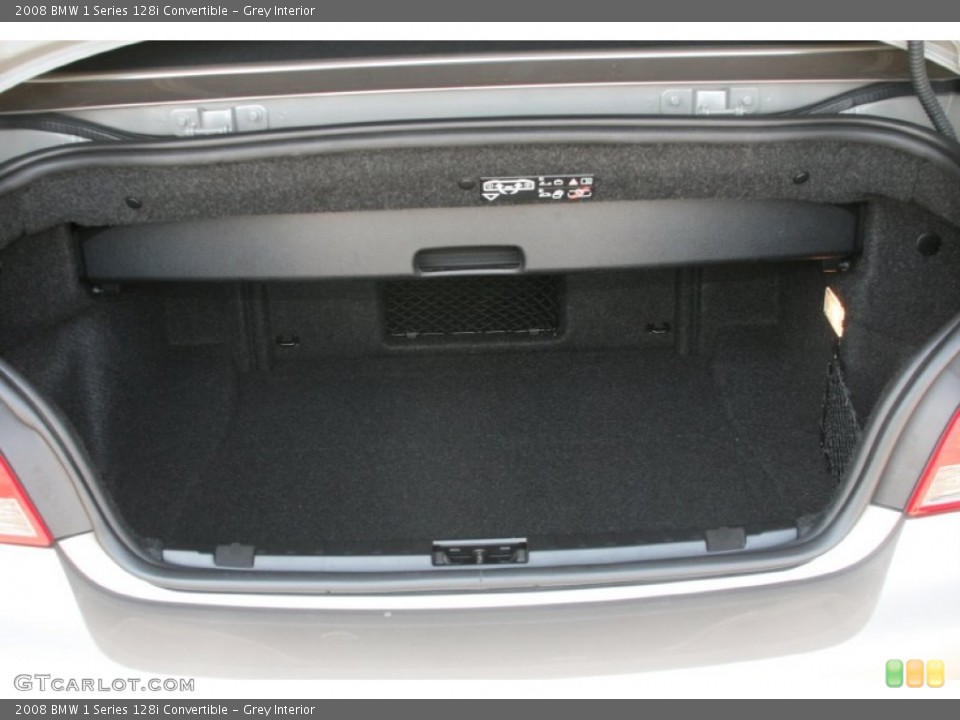 Grey Interior Trunk for the 2008 BMW 1 Series 128i Convertible #50480248