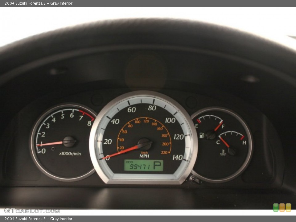 Gray Interior Gauges for the 2004 Suzuki Forenza S #50481310