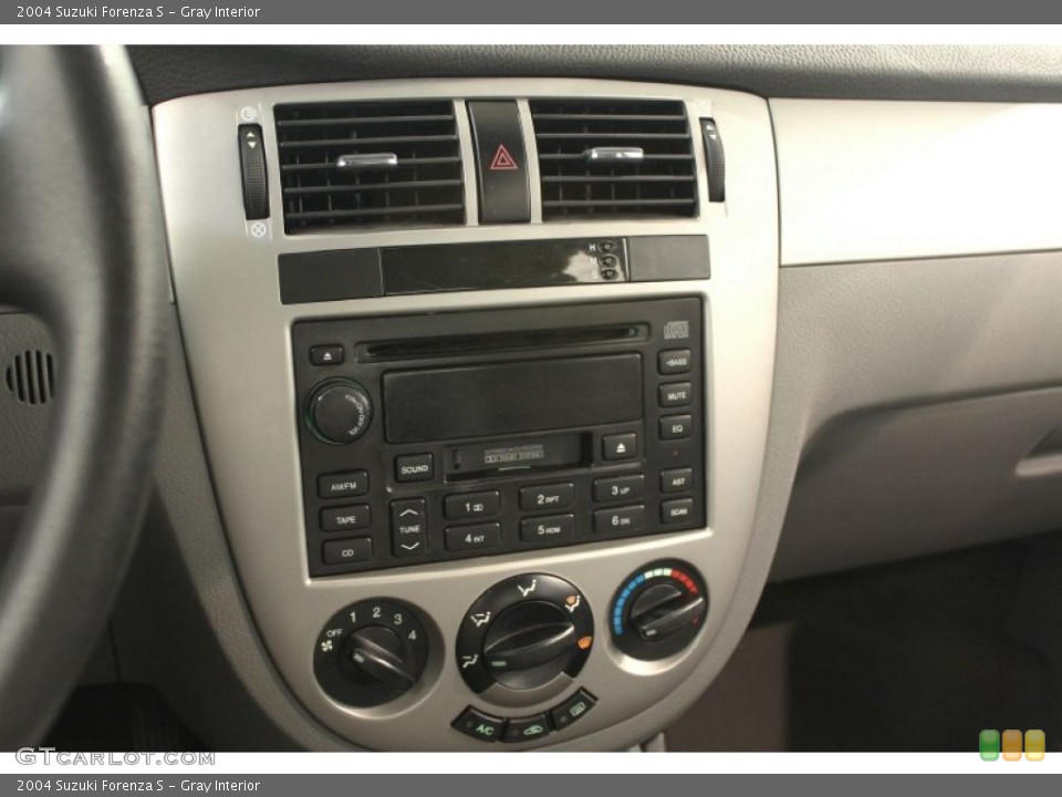 Gray Interior Controls for the 2004 Suzuki Forenza S #50481325