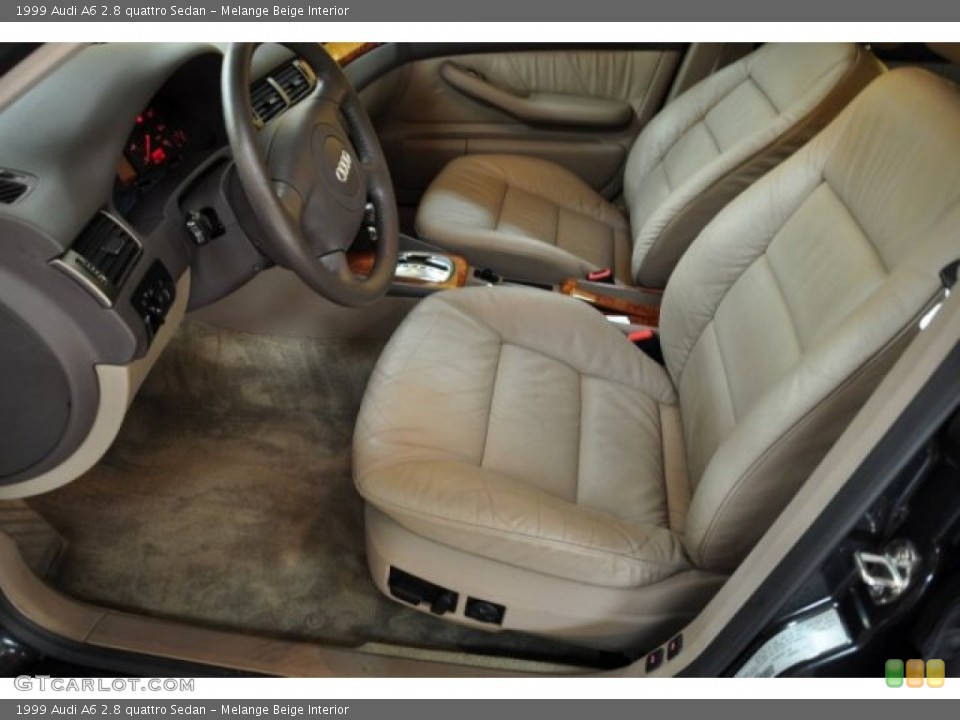 Melange Beige Interior Photo for the 1999 Audi A6 2.8 quattro Sedan #50483158