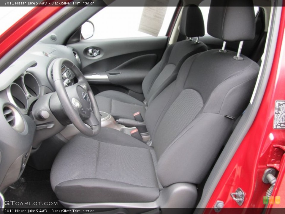 Black/Silver Trim Interior Photo for the 2011 Nissan Juke S AWD #50484961