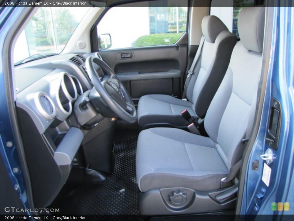 Gray/Black Interior Photo for the 2008 Honda Element LX #50484982