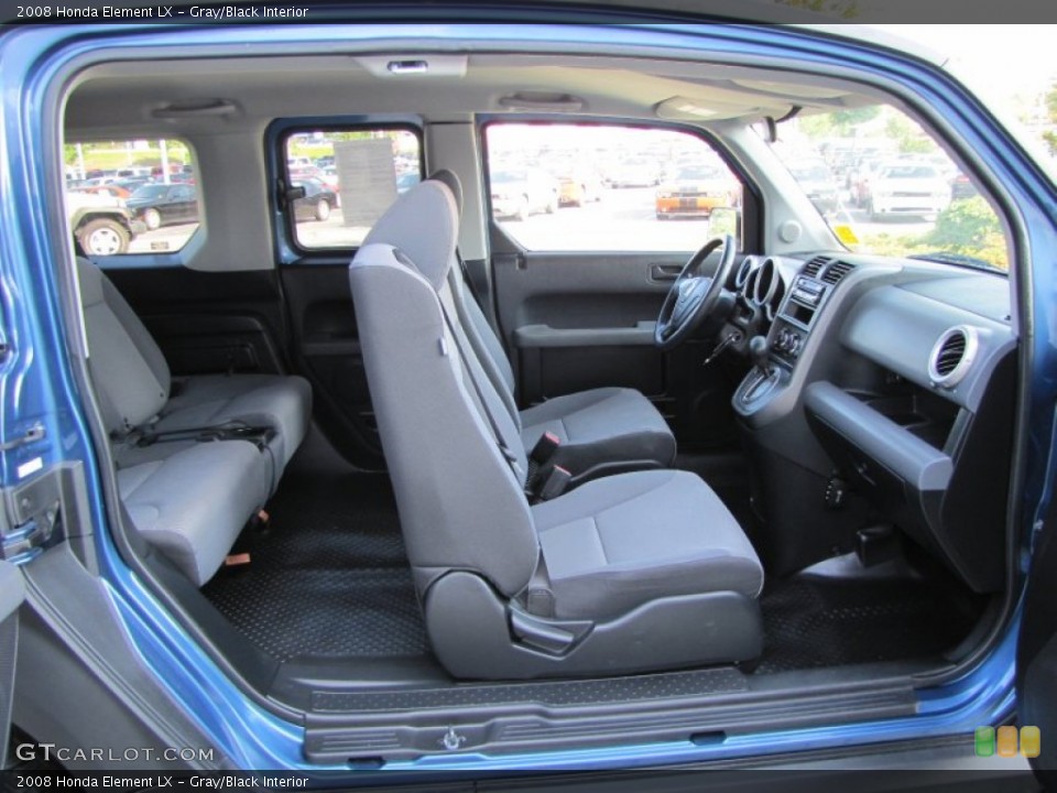 Gray/Black Interior Photo for the 2008 Honda Element LX #50485084