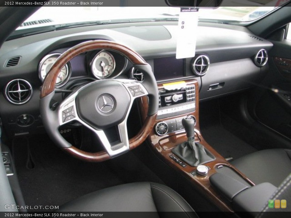 Black Interior Photo for the 2012 Mercedes-Benz SLK 350 Roadster #50486065