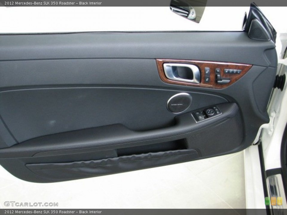 Black Interior Door Panel for the 2012 Mercedes-Benz SLK 350 Roadster #50486107