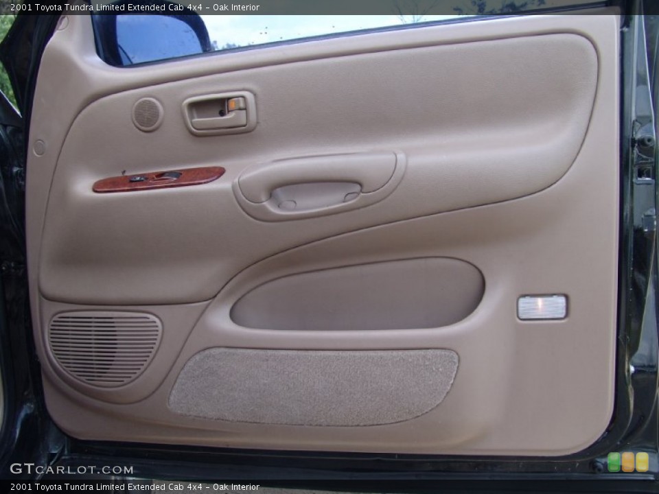Oak Interior Door Panel for the 2001 Toyota Tundra Limited Extended Cab 4x4 #50488114