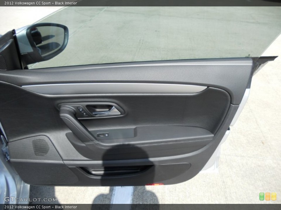Black Interior Door Panel for the 2012 Volkswagen CC Sport #50488735