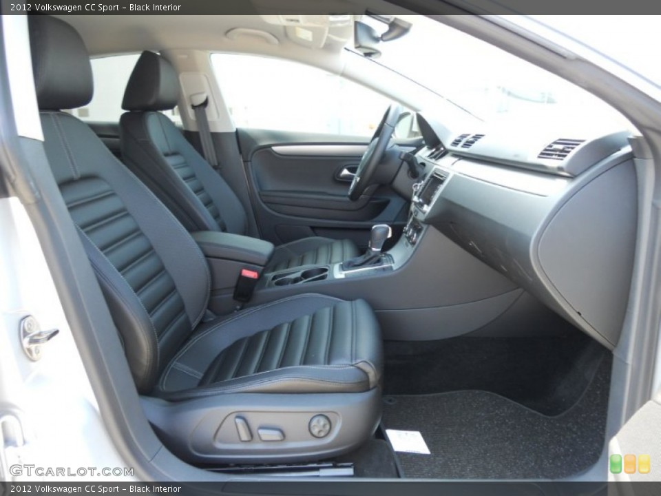 Black Interior Photo for the 2012 Volkswagen CC Sport #50488753