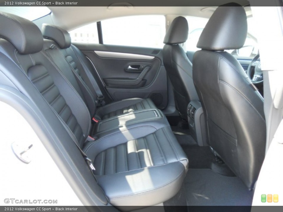 Black Interior Photo for the 2012 Volkswagen CC Sport #50488765
