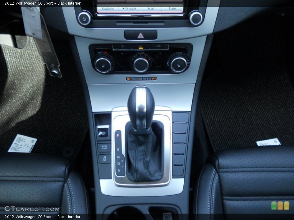 Black Interior Transmission for the 2012 Volkswagen CC Sport #50488823